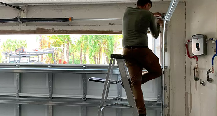 Garage Door Tension Spring Replacement in East Lake-Orient Park, FL