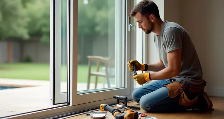 Sliding Glass Door Panel Repair in East Lake-Orient Park, FL